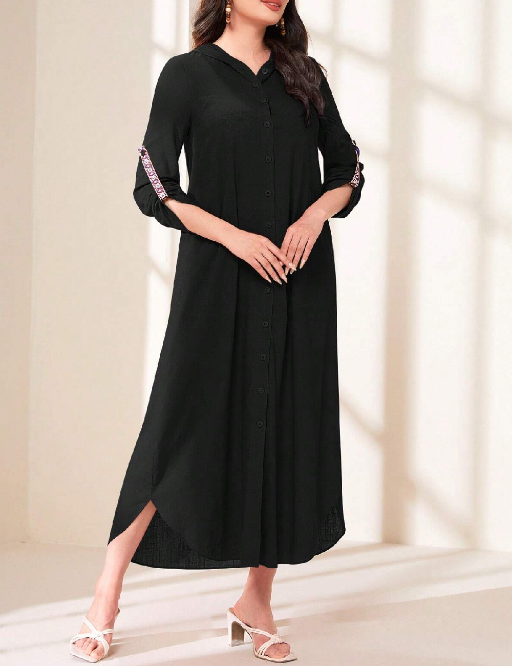 Rochie lunga SHEIN, negru