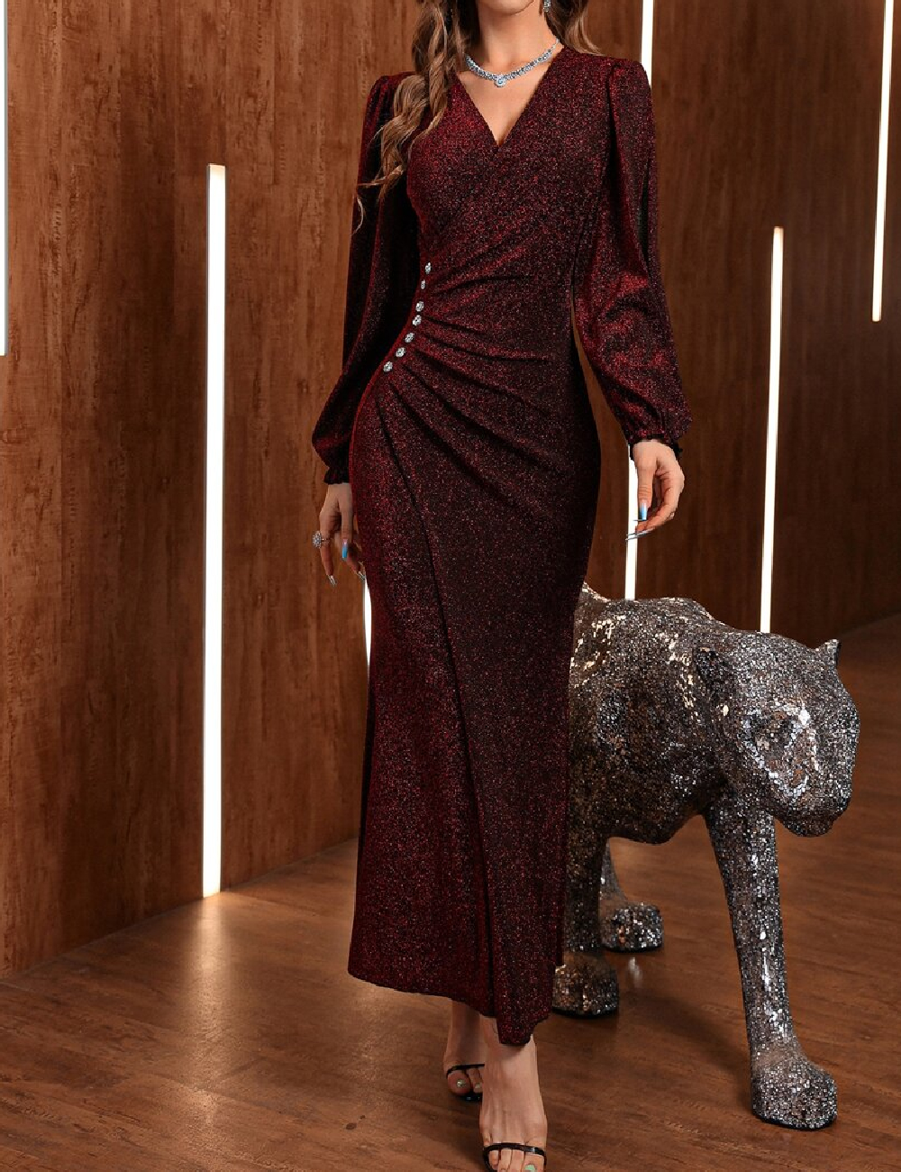 Rochie lunga SHEIN, visiniu
