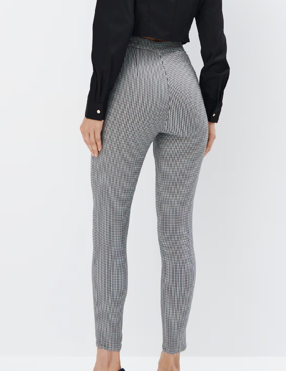 Pantaloni Mohito, alb/negru - 1 | YEO