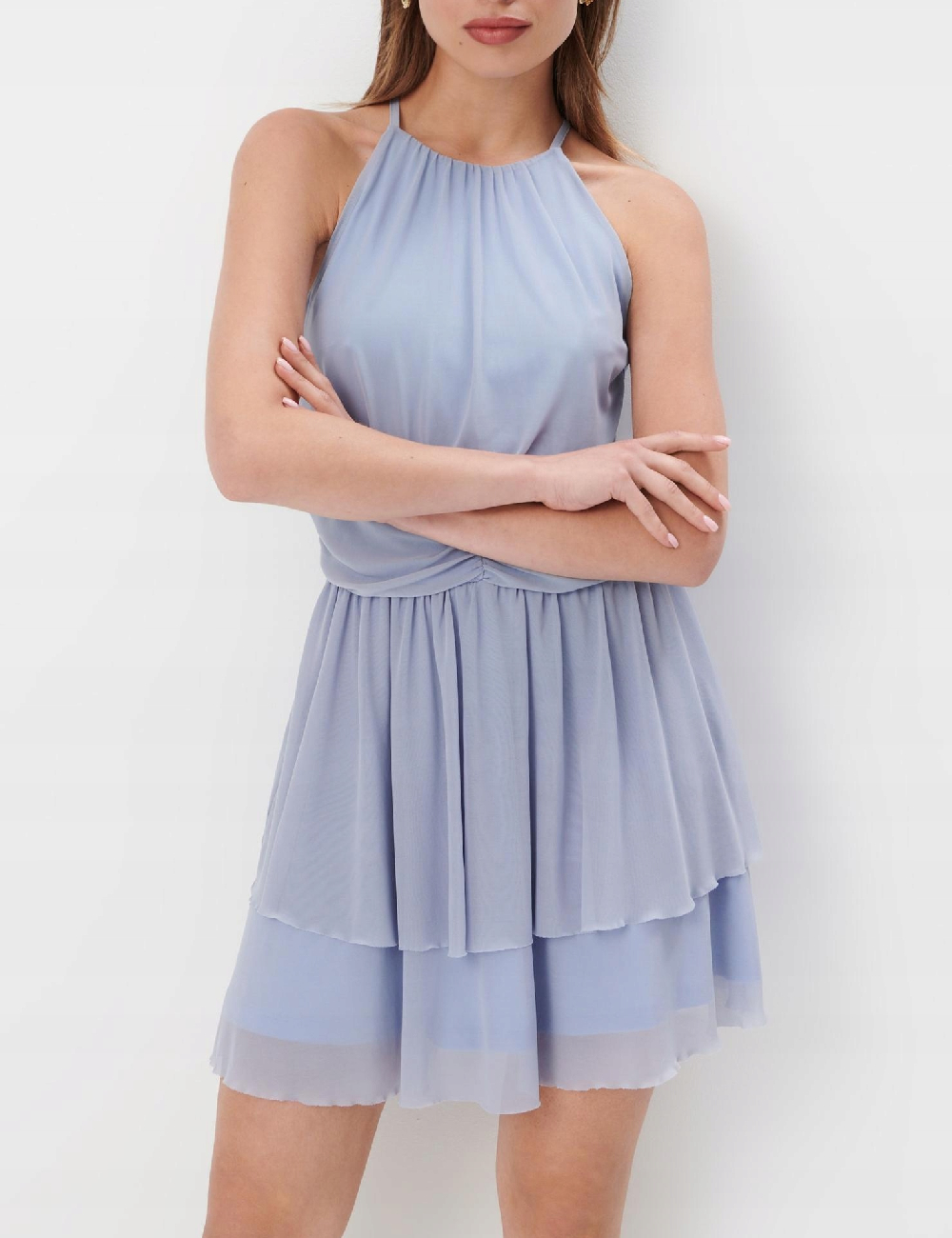Rochie scurta Mohito, albastru