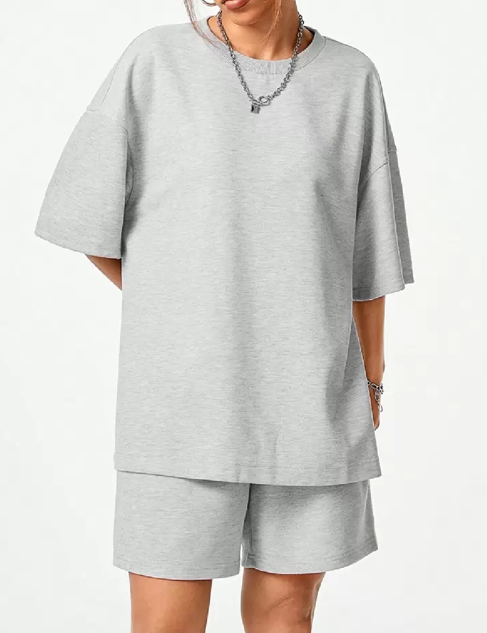 Compleu SHEIN, gri - 1 | YEO