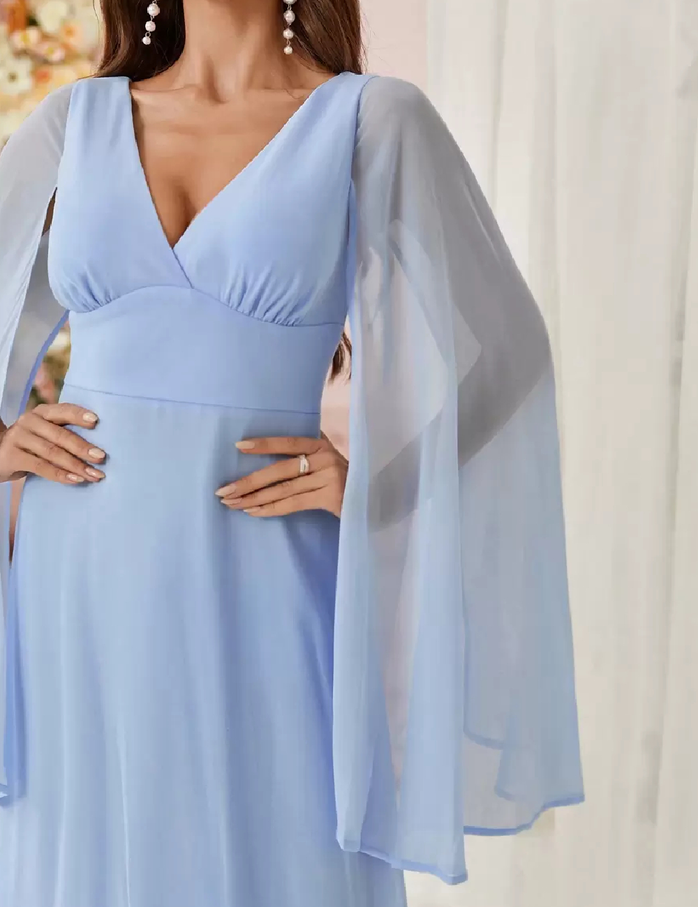 Rochie lunga SHEIN, albastru - 1 | YEO