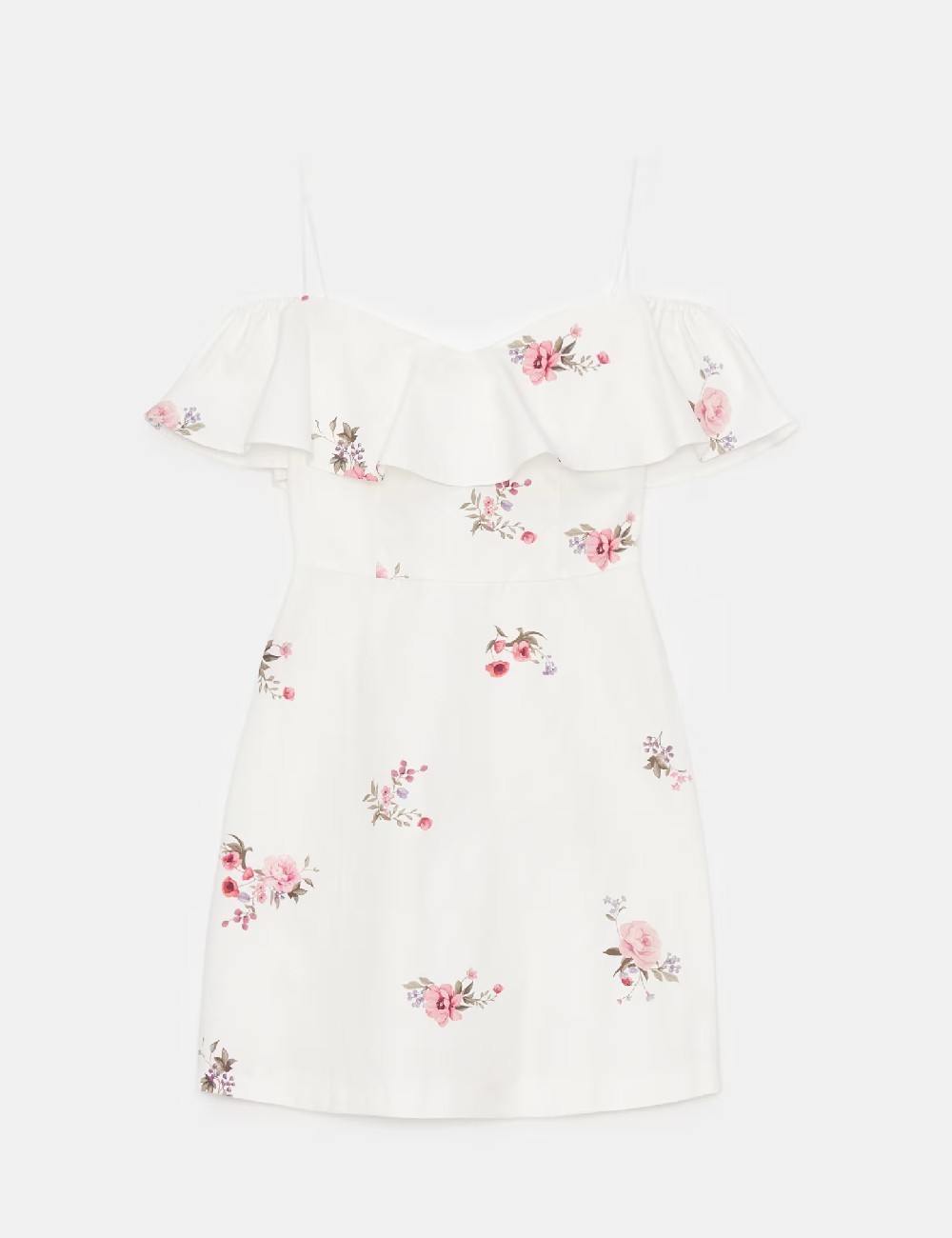 Rochie scurta Mohito, alb - 1 | YEO