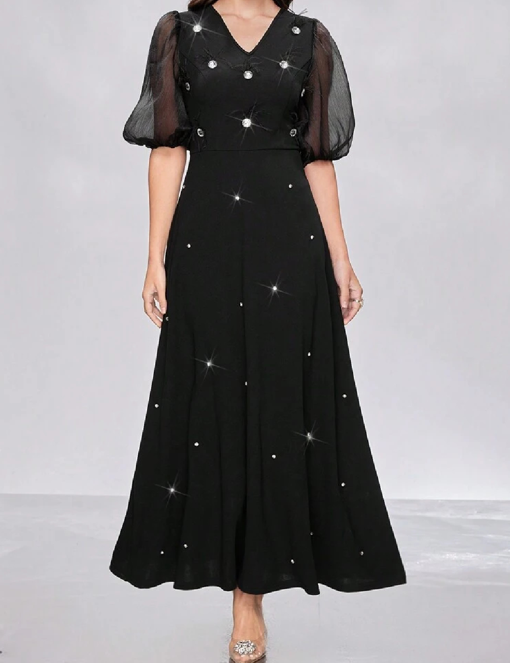 Rochie lunga SHEIN, negru