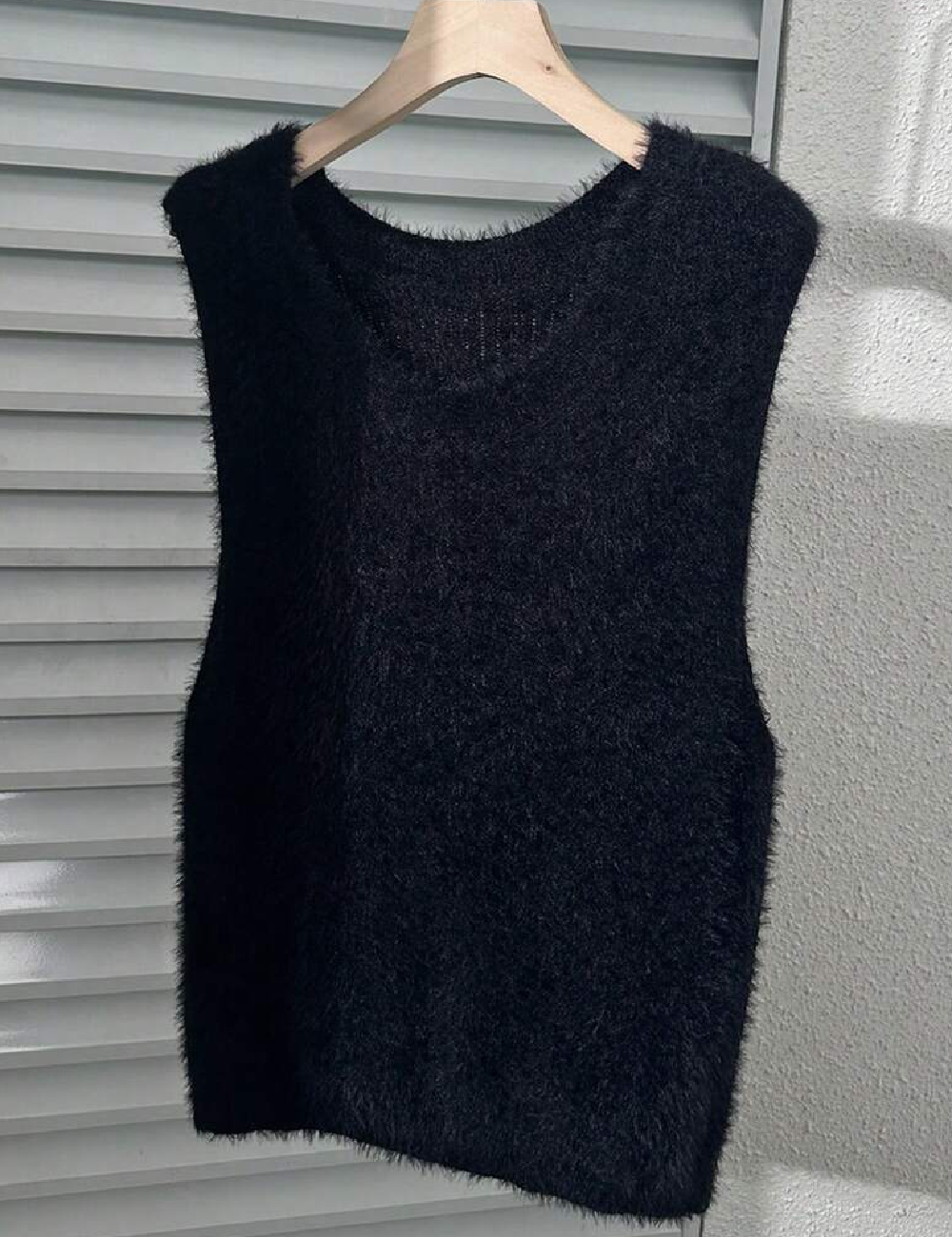Top SHEIN CURVE, negru