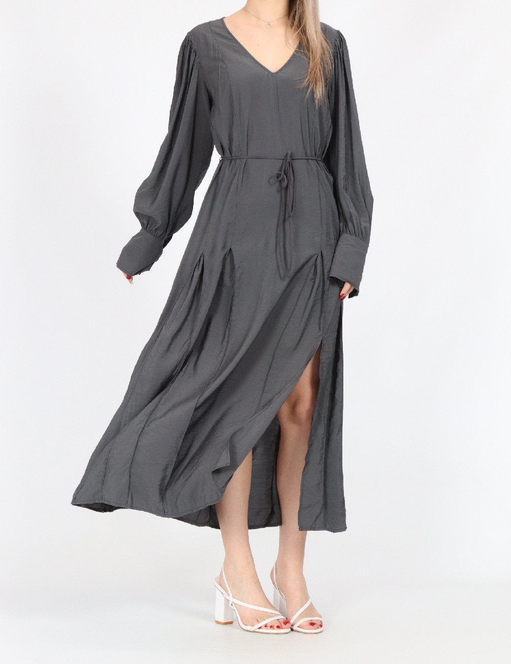 Rochie lunga Vero Moda, gri - 1 | YEO