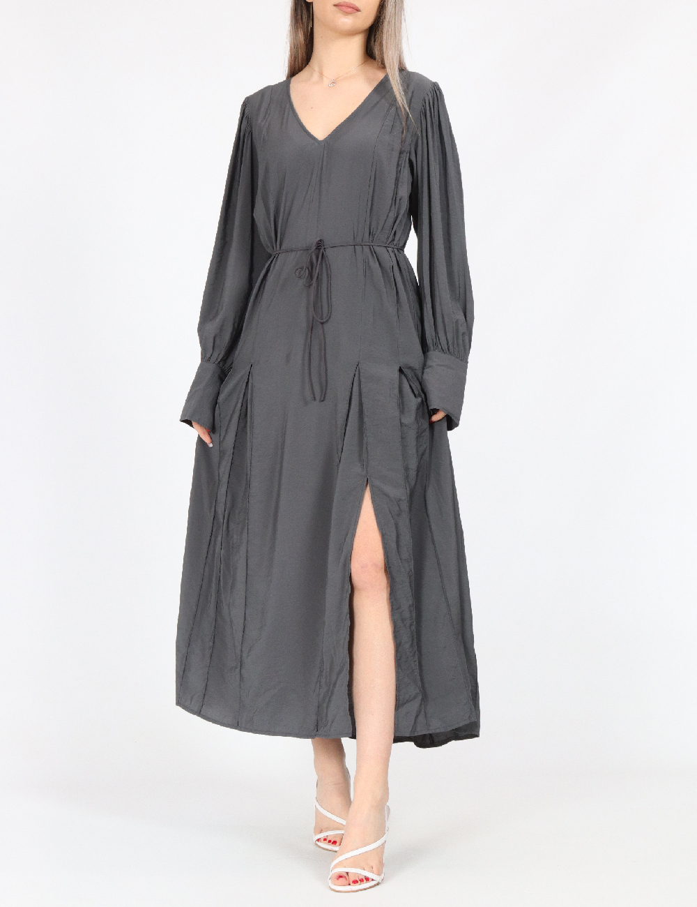Rochie lunga Vero Moda, gri