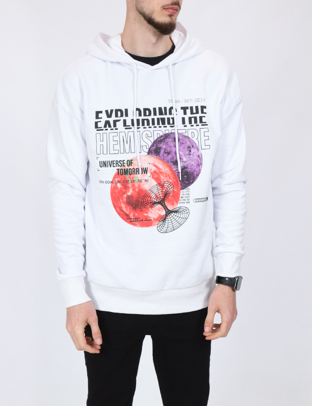 Hanorac Jack&Jones, alb