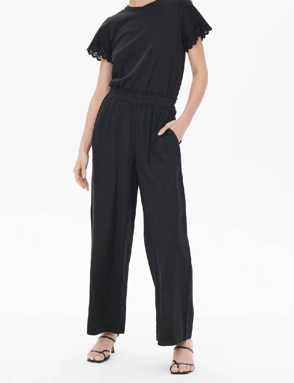 Pantaloni Only, negru
