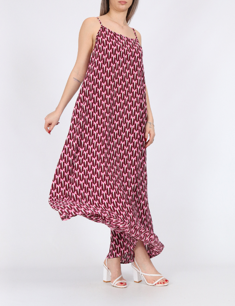 Rochie lunga Only, roz