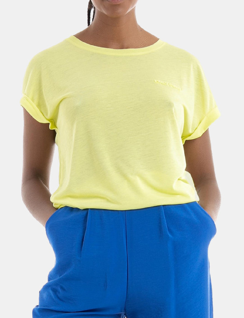 Tricou Only, galben