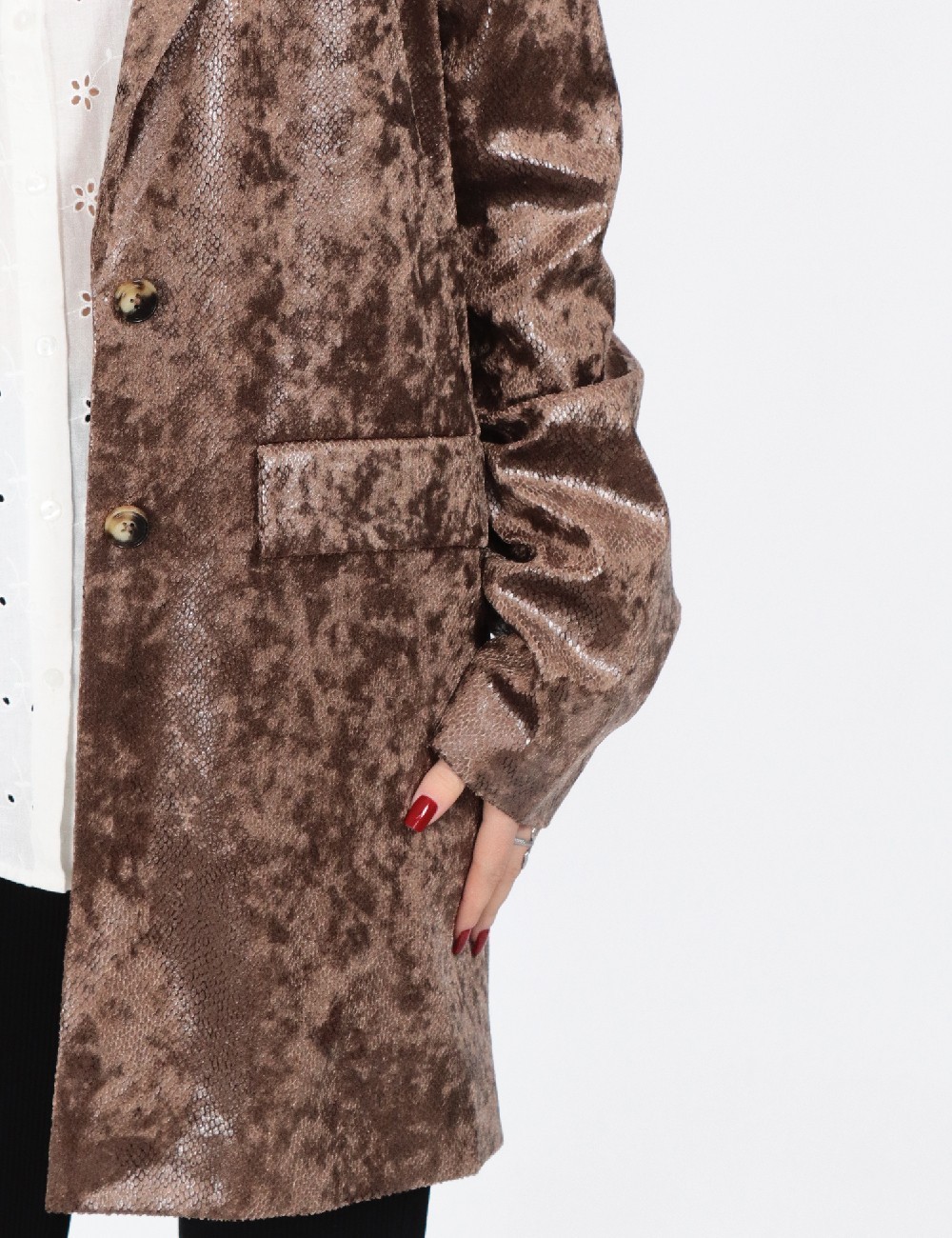 Sacou Oversize Something New, maro - 1 | YEO