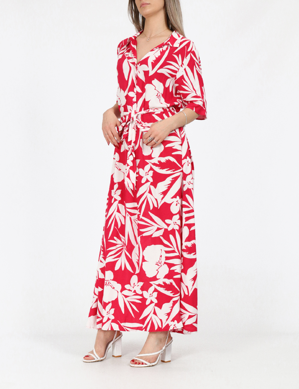 Rochie lunga Jacqueline de Yong, rosu