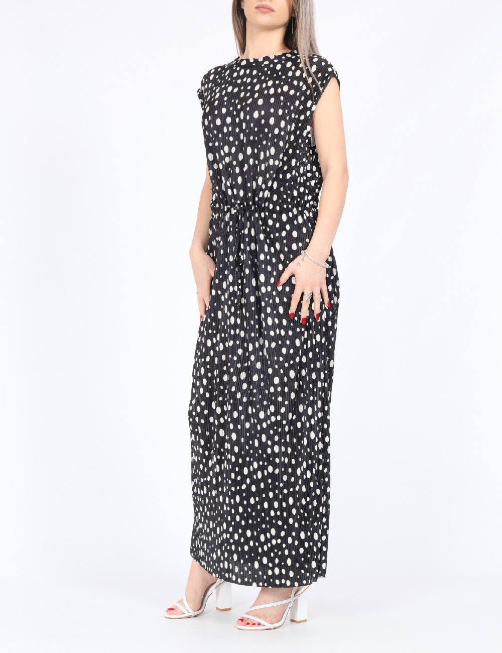 Rochie lunga Jacqueline de Yong, negru - 1 | YEO