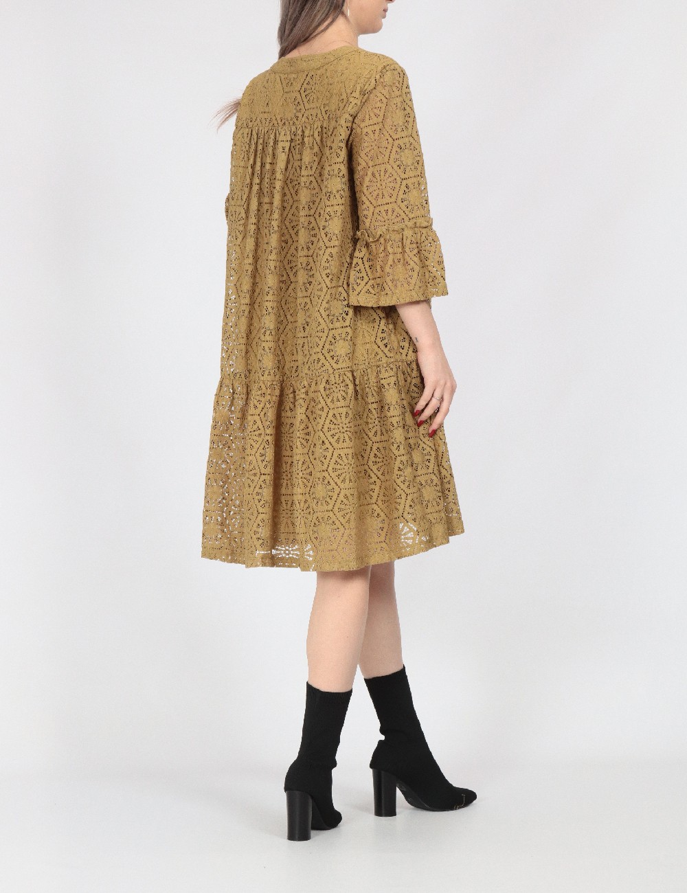 Rochie scurta Vero Moda, verde - 1 | YEO
