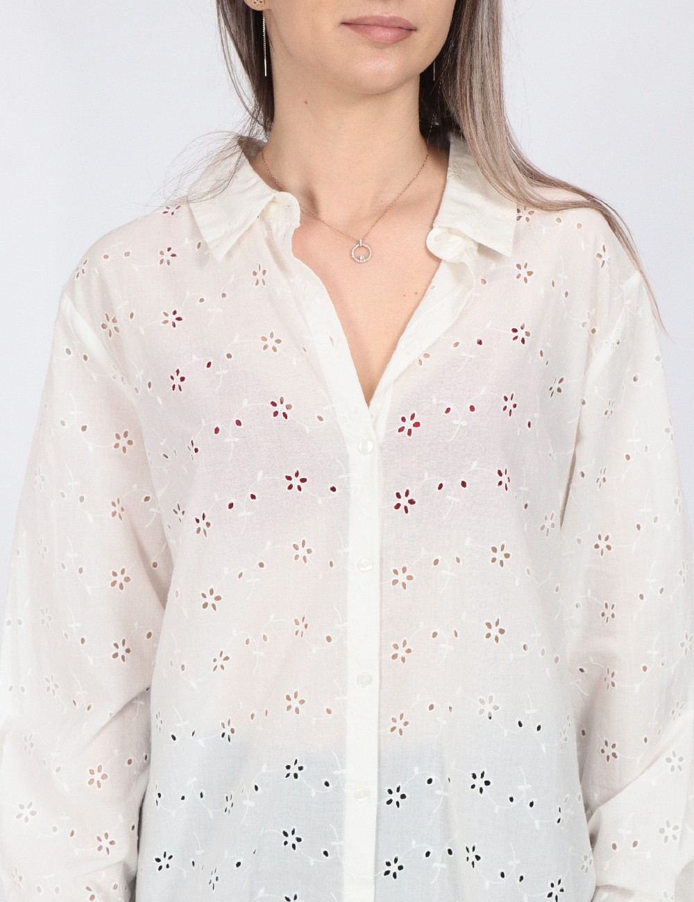 Camasa Pieces, alb - 1 | YEO