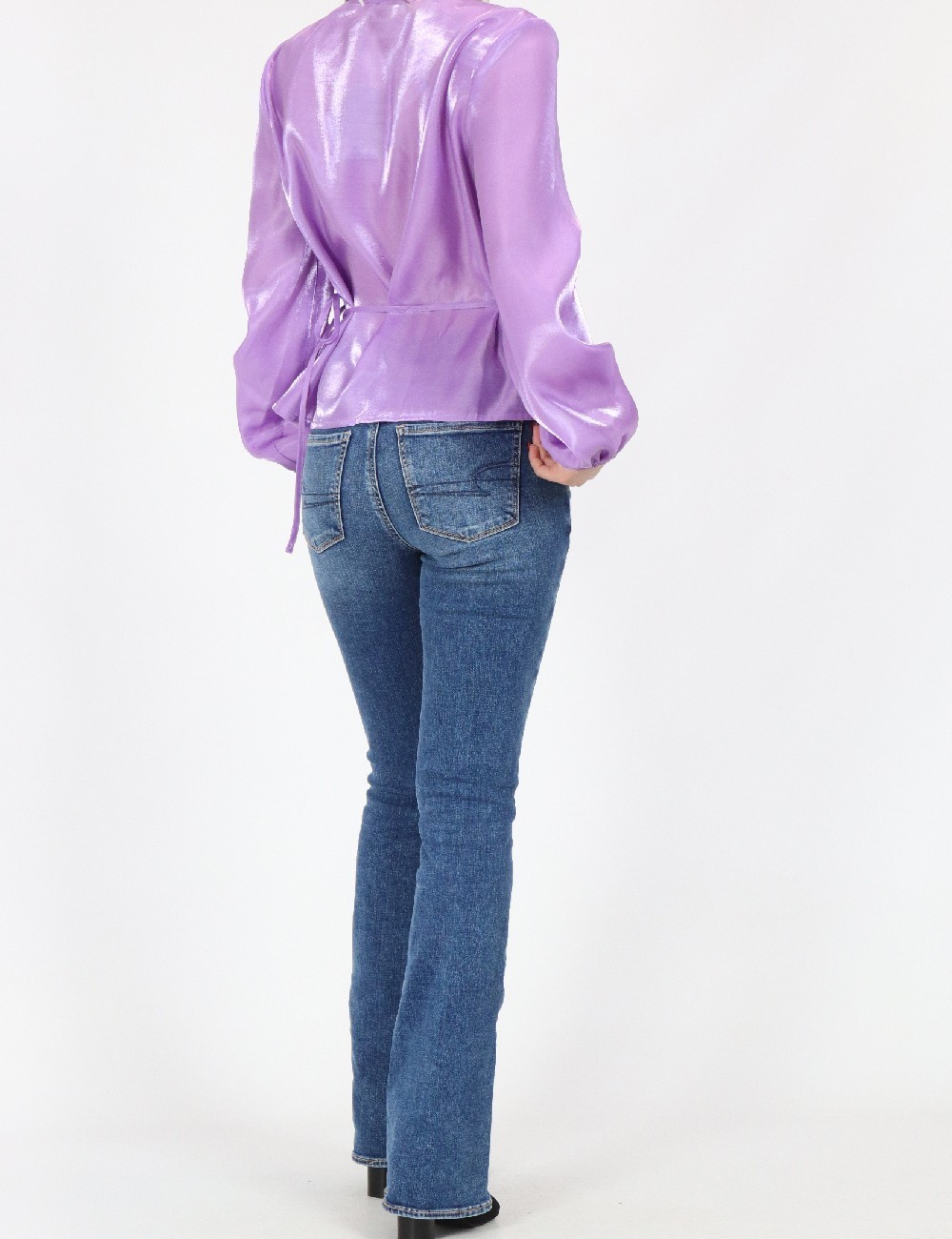 Bluza Pieces, mov - 1 | YEO