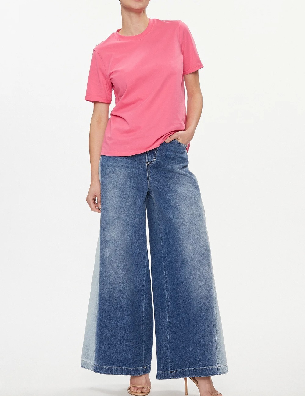 Tricou Pieces, roz - 1 | YEO