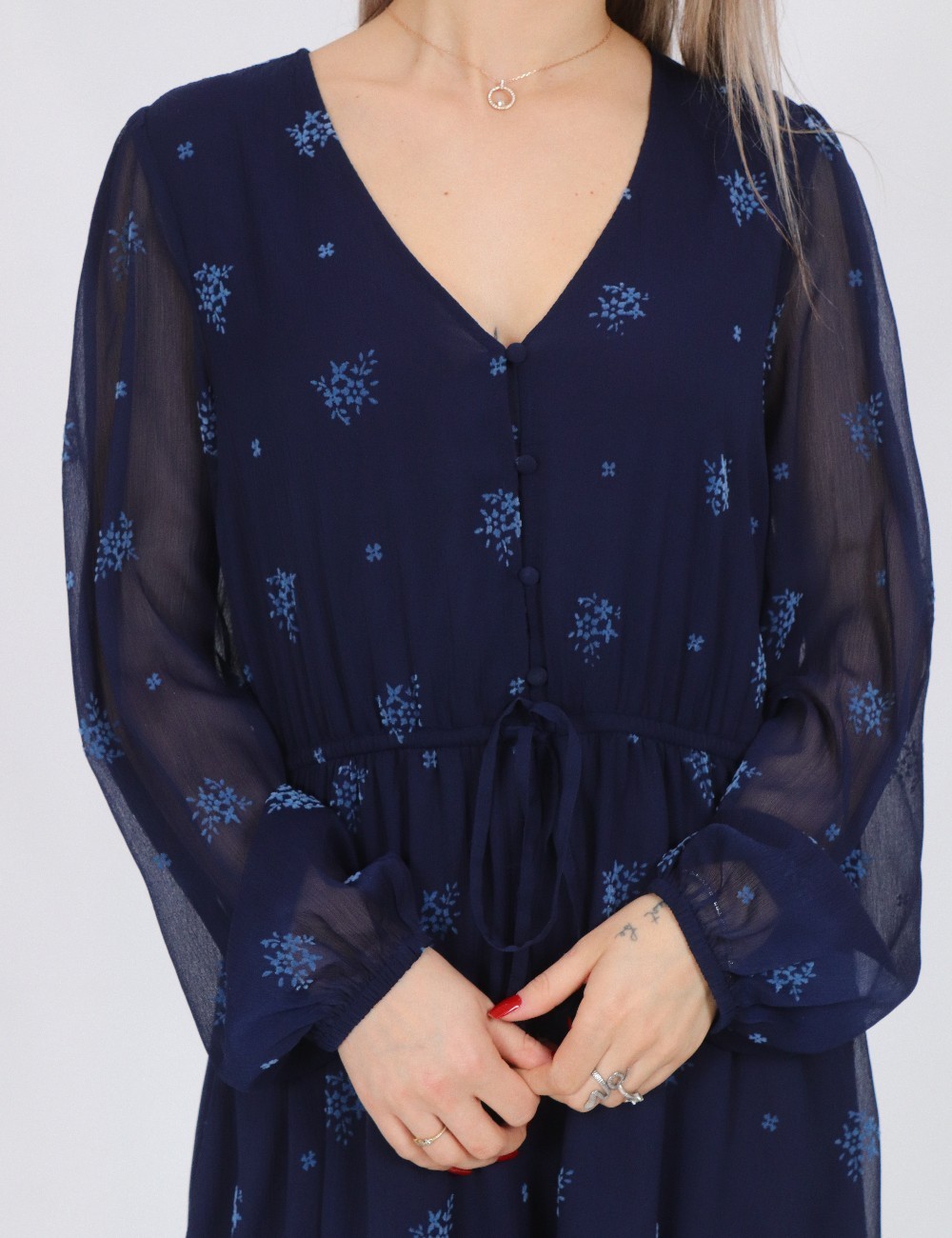 Rochie scurta Vero Moda, bleumarin - 1 | YEO