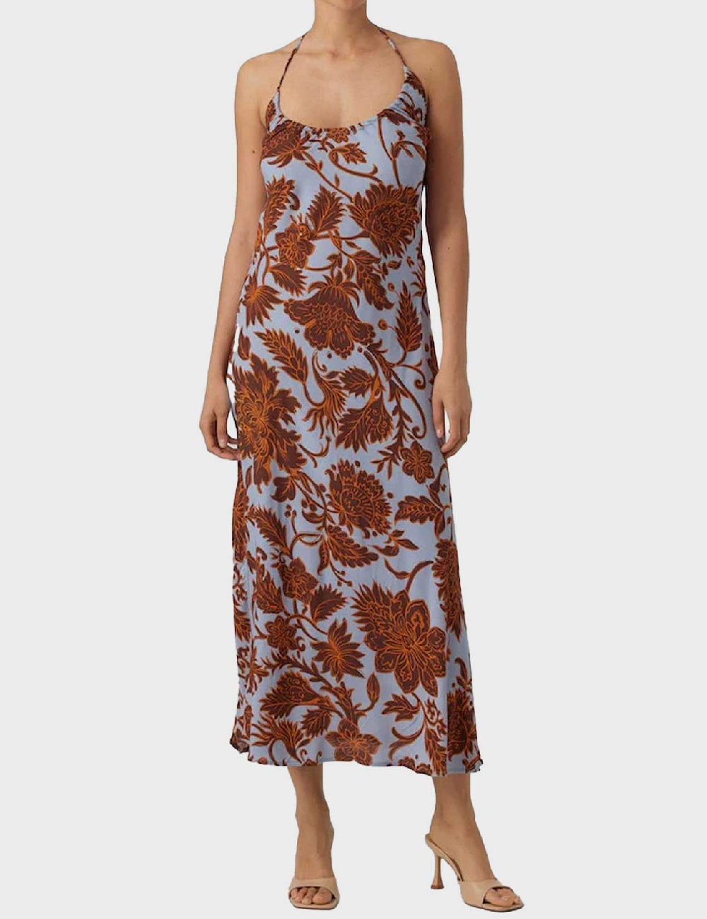 Rochie medie Vero Moda, albastru