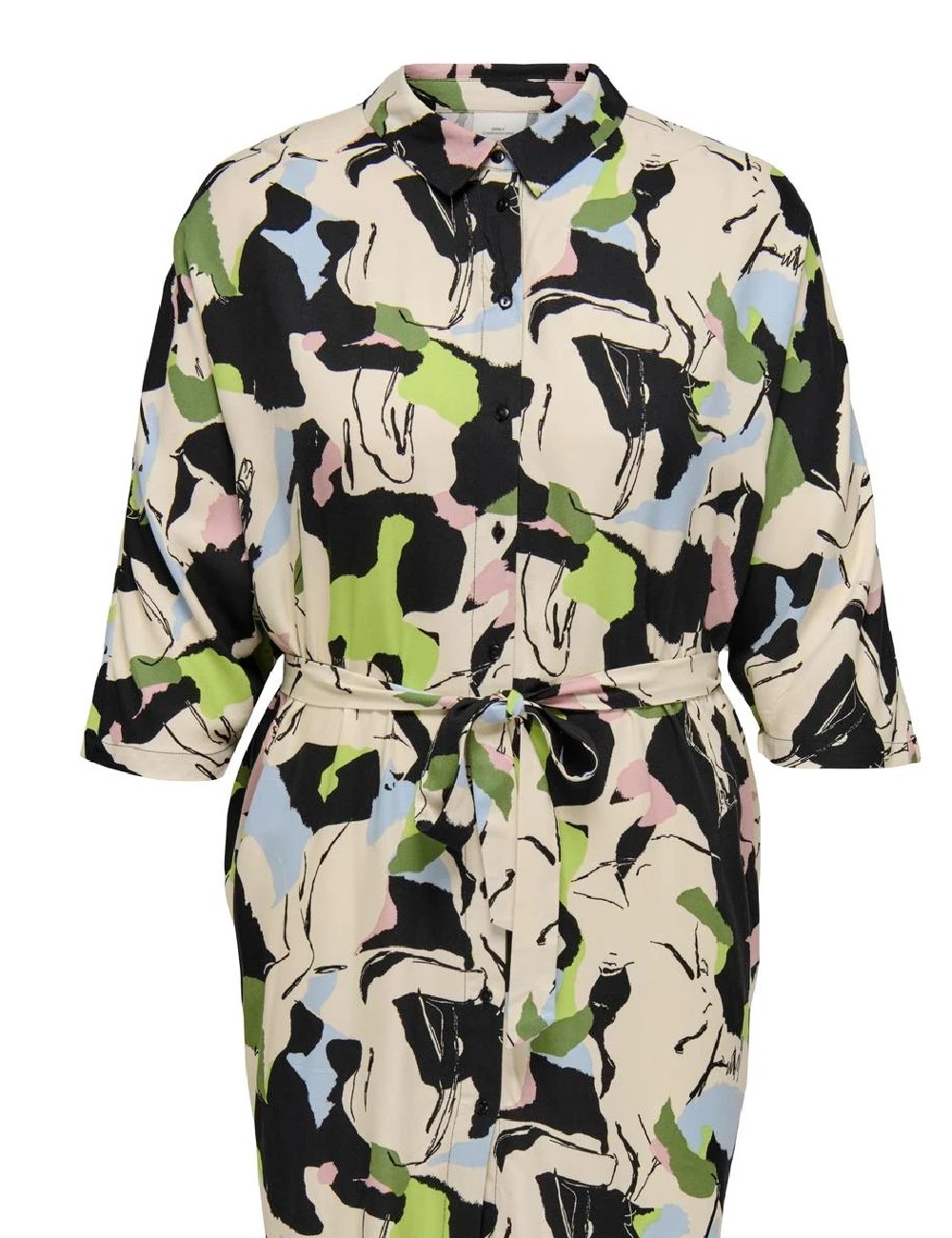Rochie scurta Only Carmakoma, mix culori - 1 | YEO