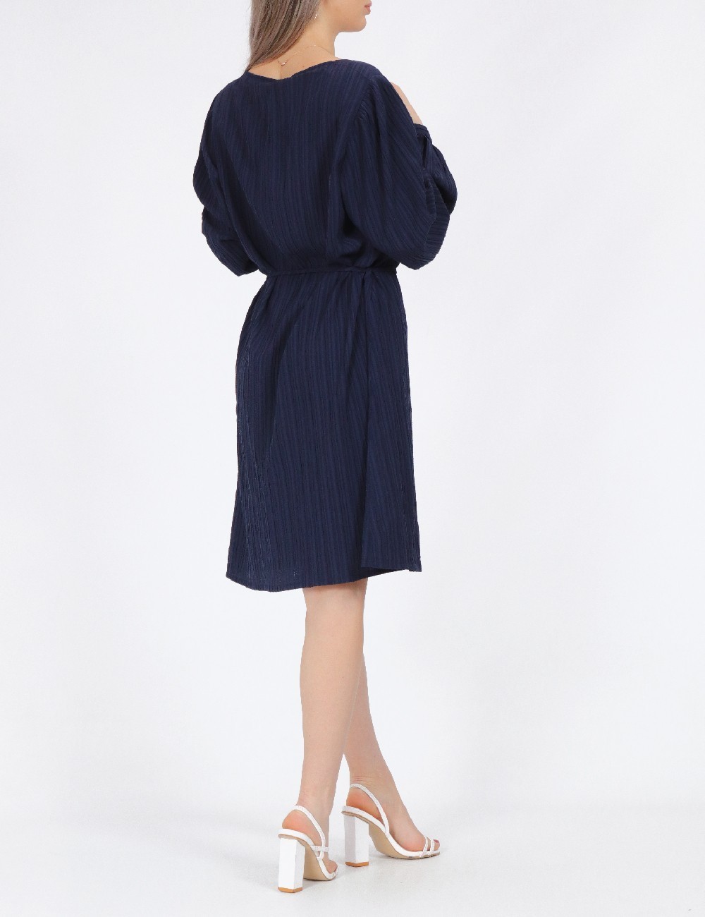 Rochie scurta Jacqueline de Yong, bleumarin - 1 | YEO