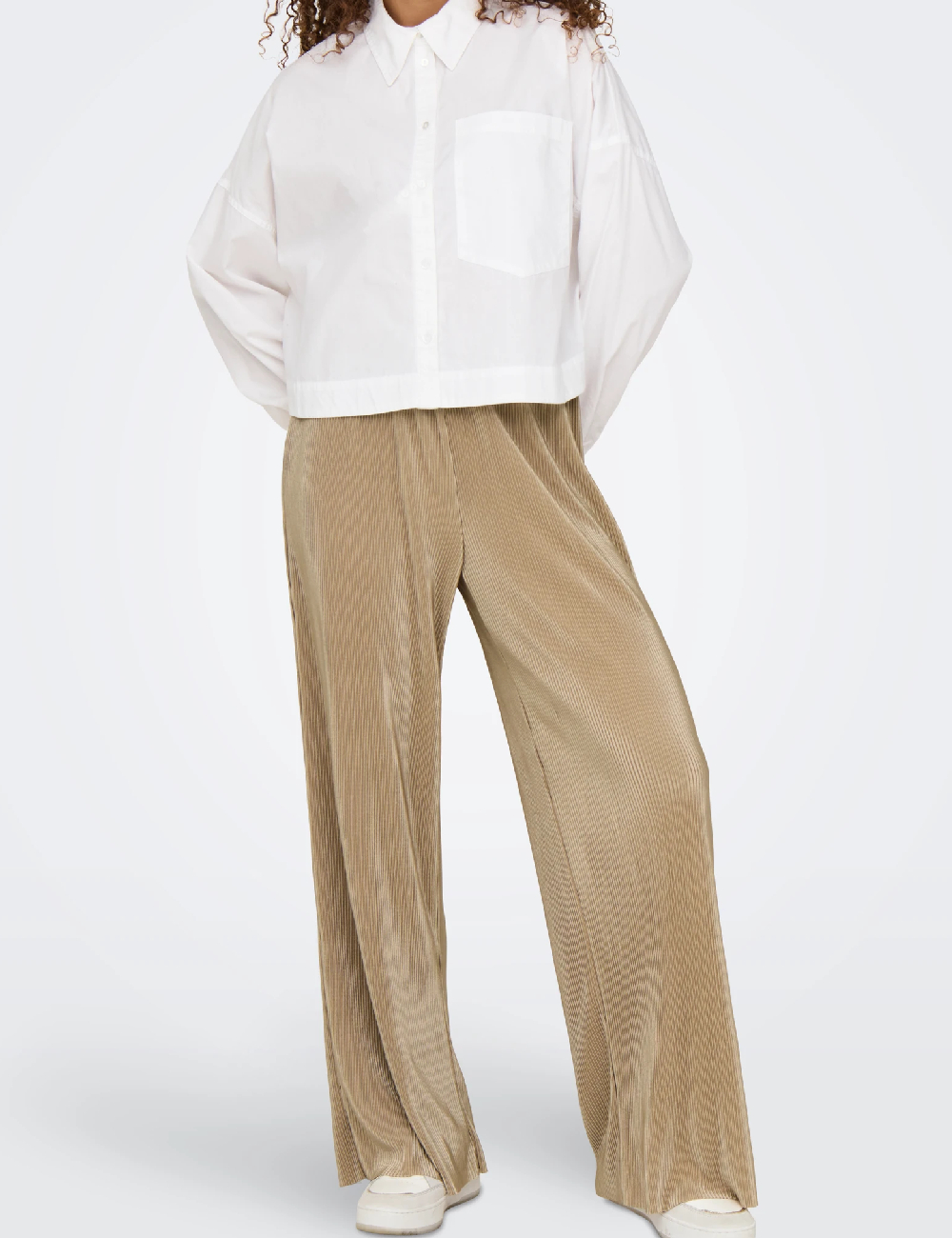 Pantaloni Jacqueline de Yong, maro