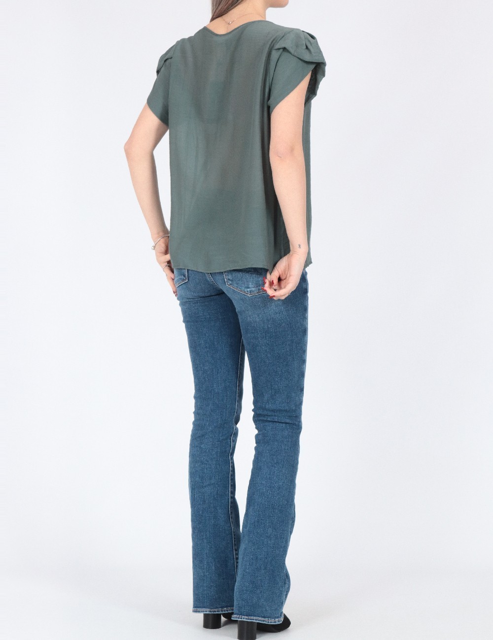 Tricou Vero Moda, verde - 1 | YEO