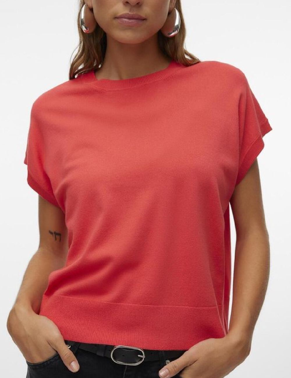 Tricou Vero Moda, rosu