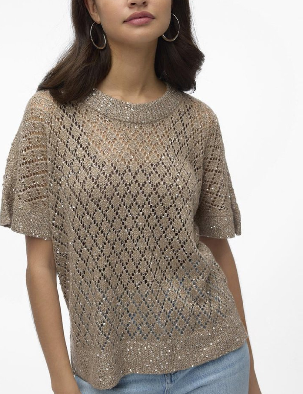 Bluza Vero Moda, maro