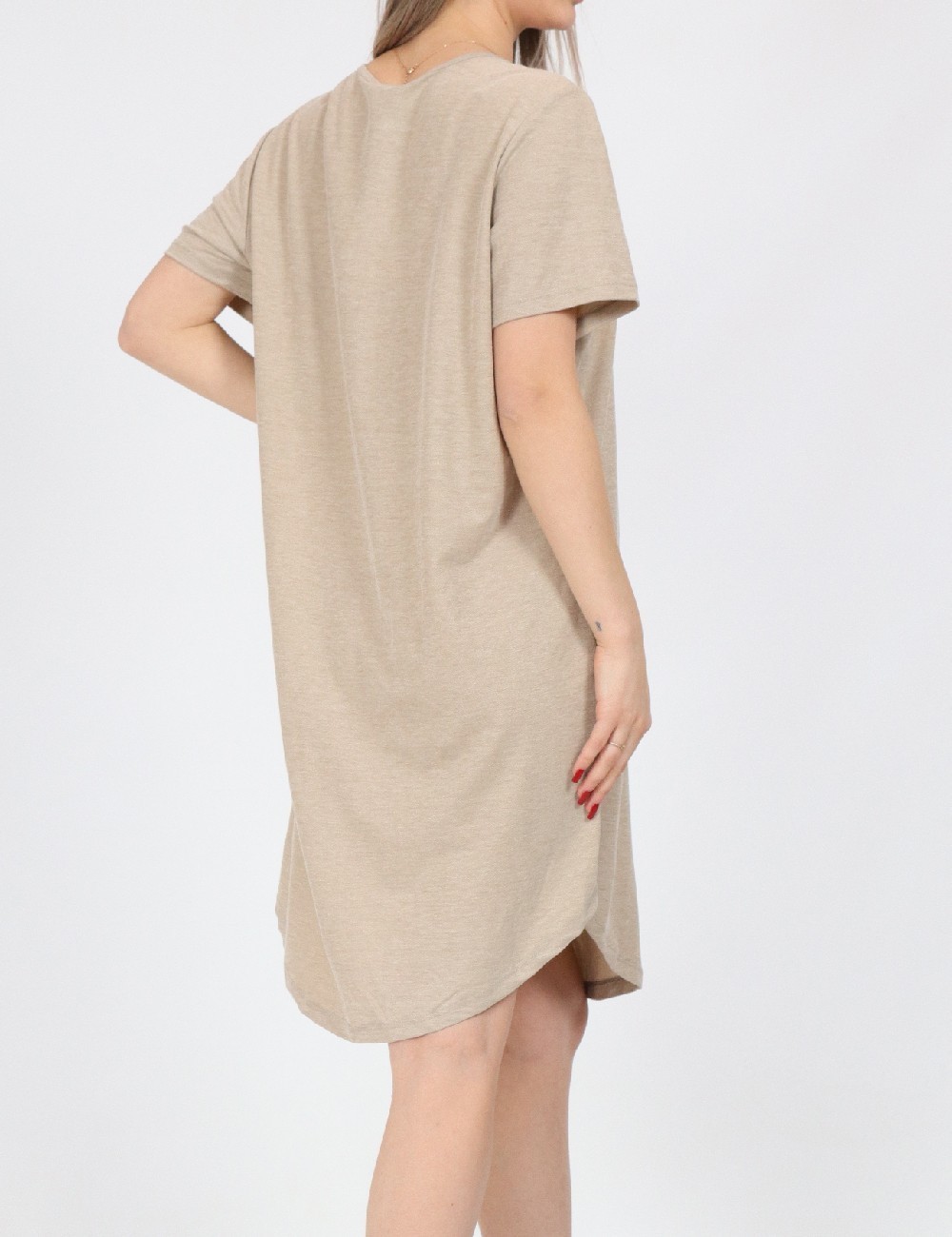 Rochie scurta Jacqueline de Yong, bej - 1 | YEO