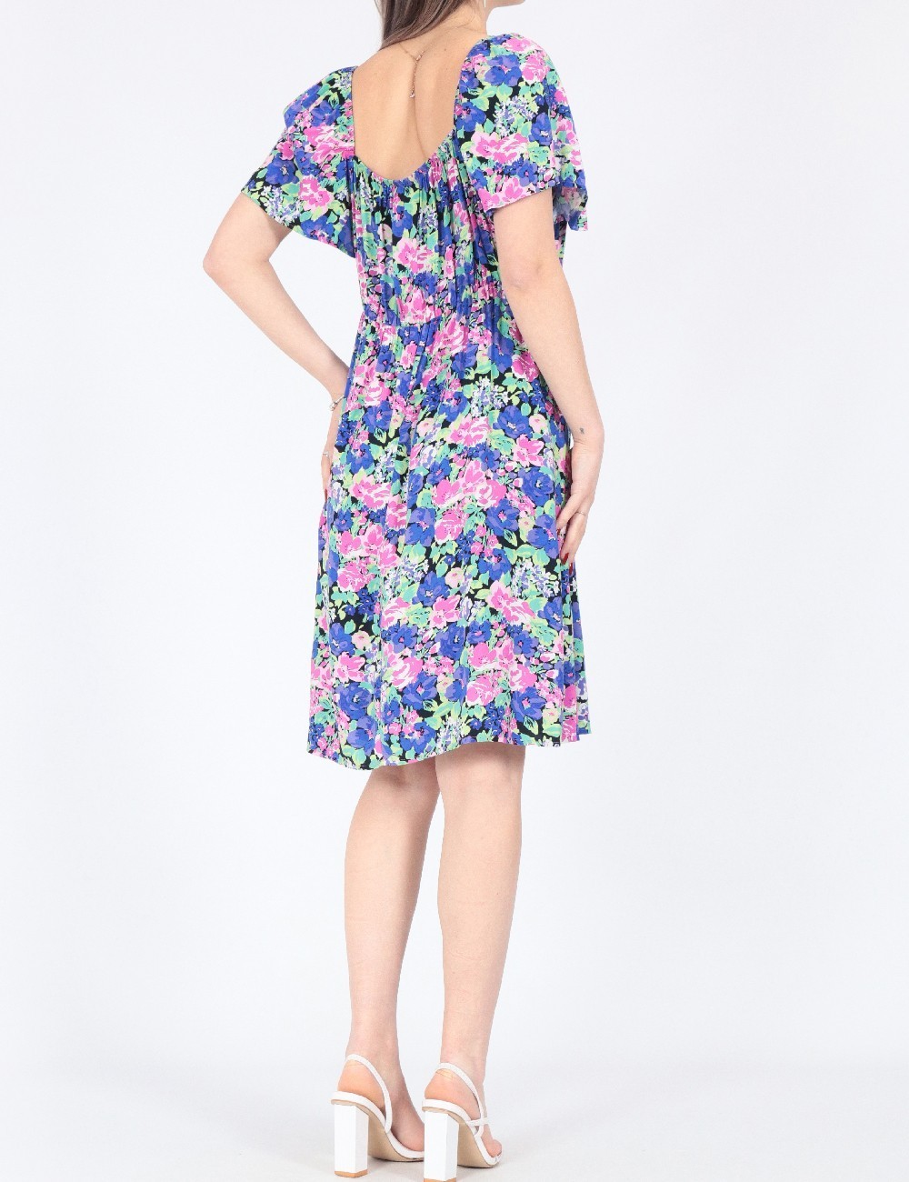 Rochie scurta Jacqueline de Yong, mix culori - 1 | YEO