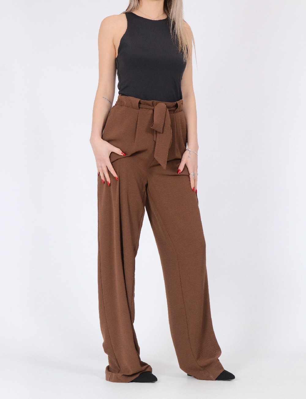 Pantaloni Vero Moda, maro - 1 | YEO