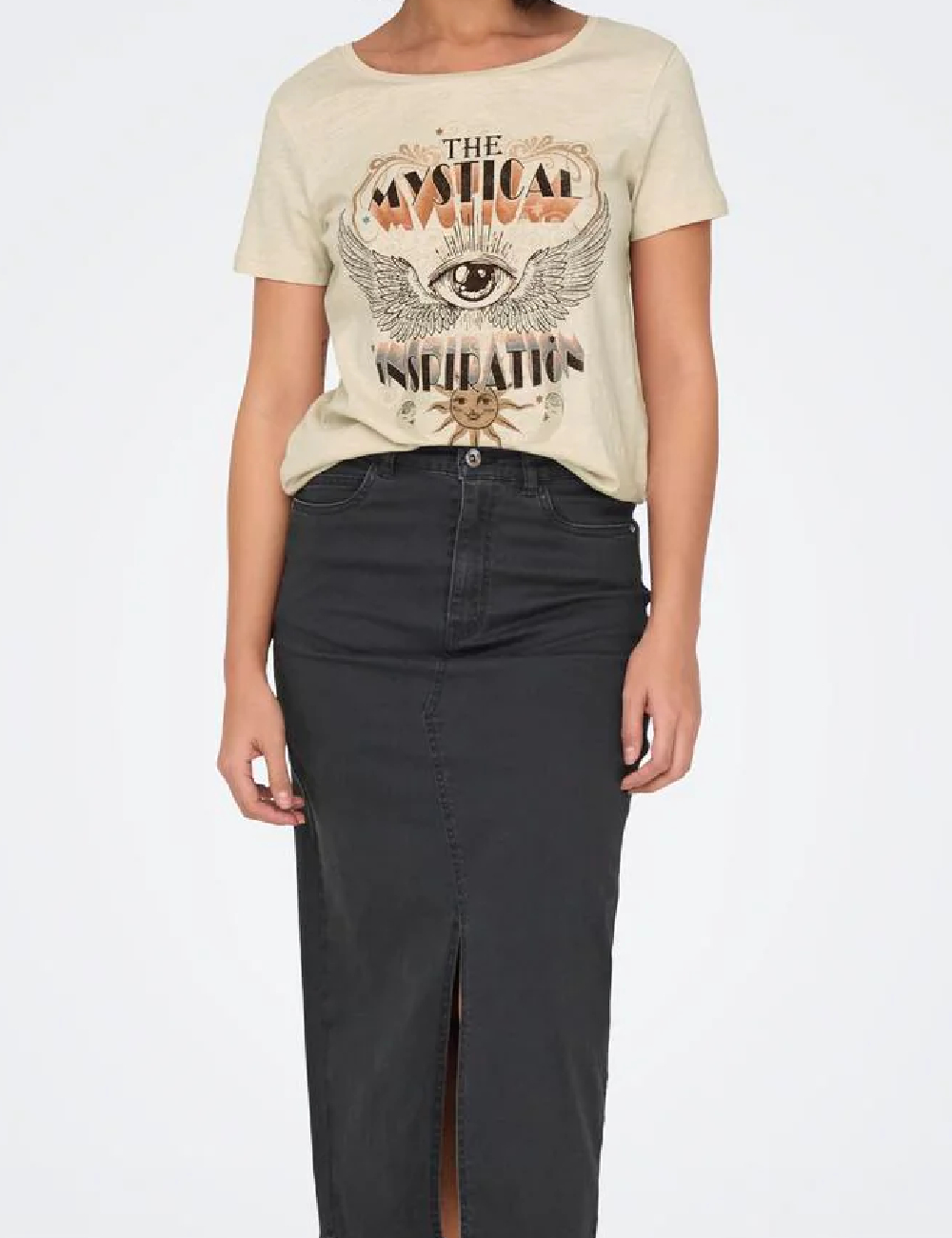 Tricou Jacqueline de Yong, crem