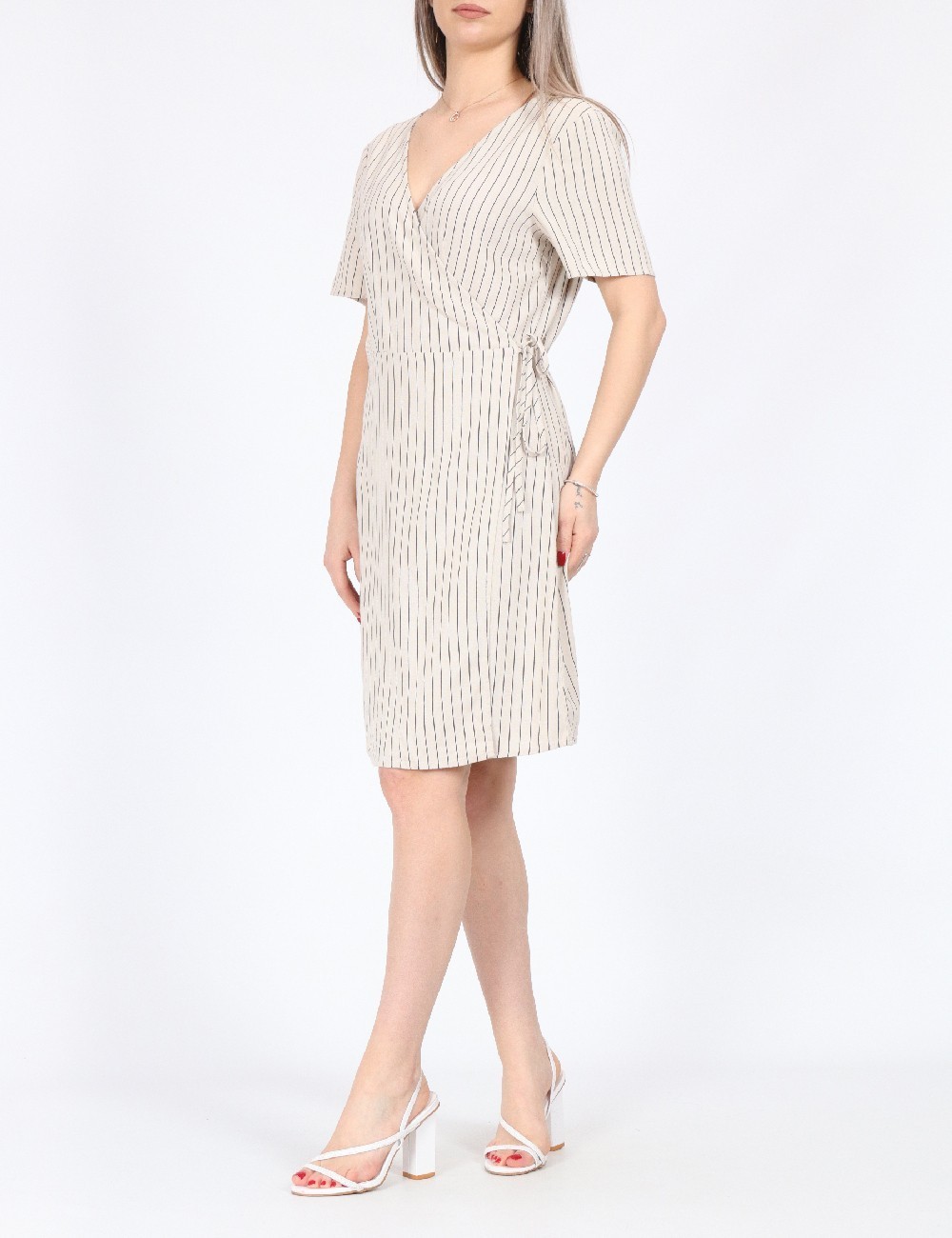 Rochie scurta Vero Moda, bej - 1 | YEO