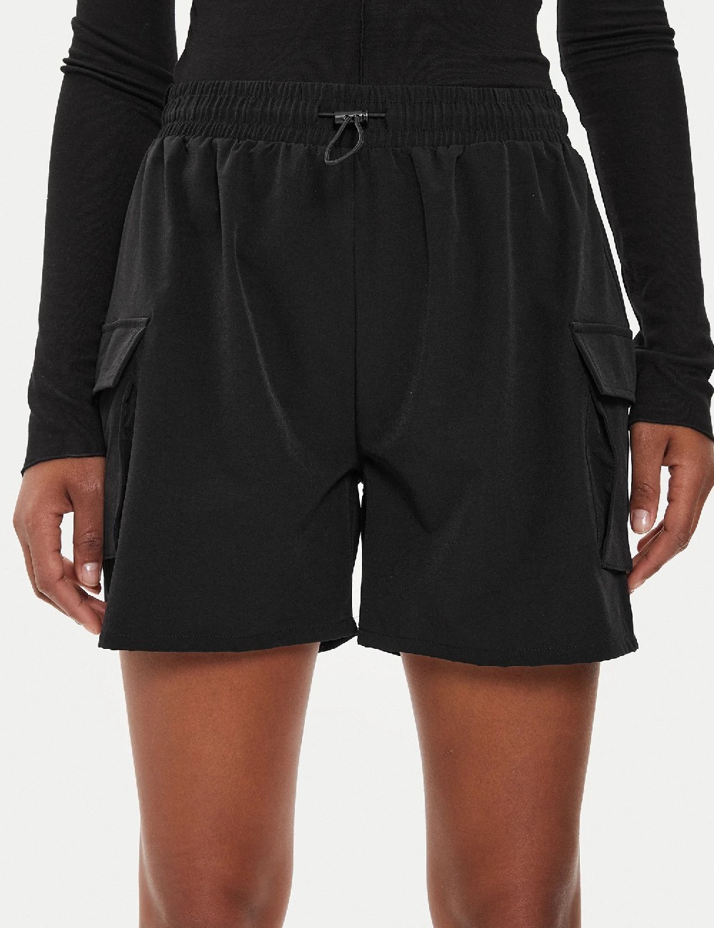 Pantaloni scurti Noisy May, negru - 1 | YEO