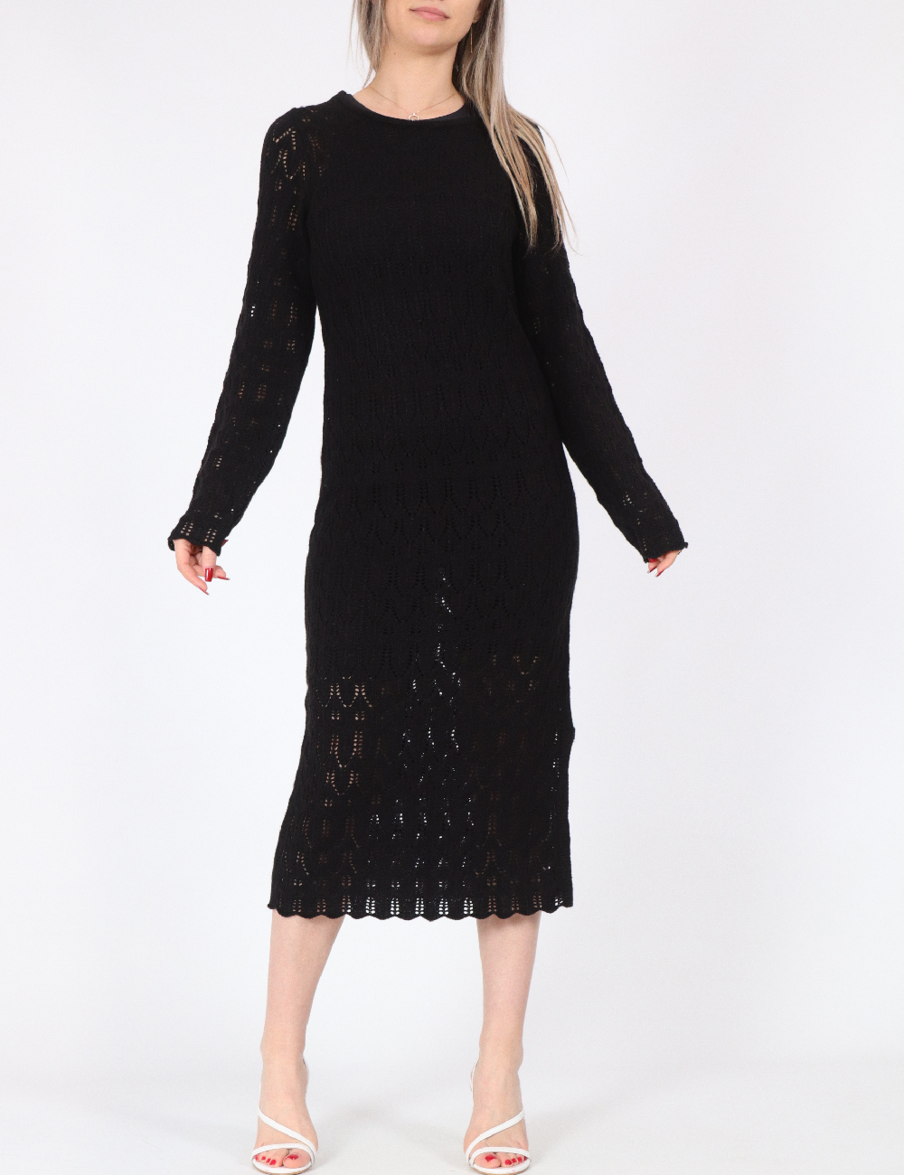 Rochie lunga Vero Moda, negru