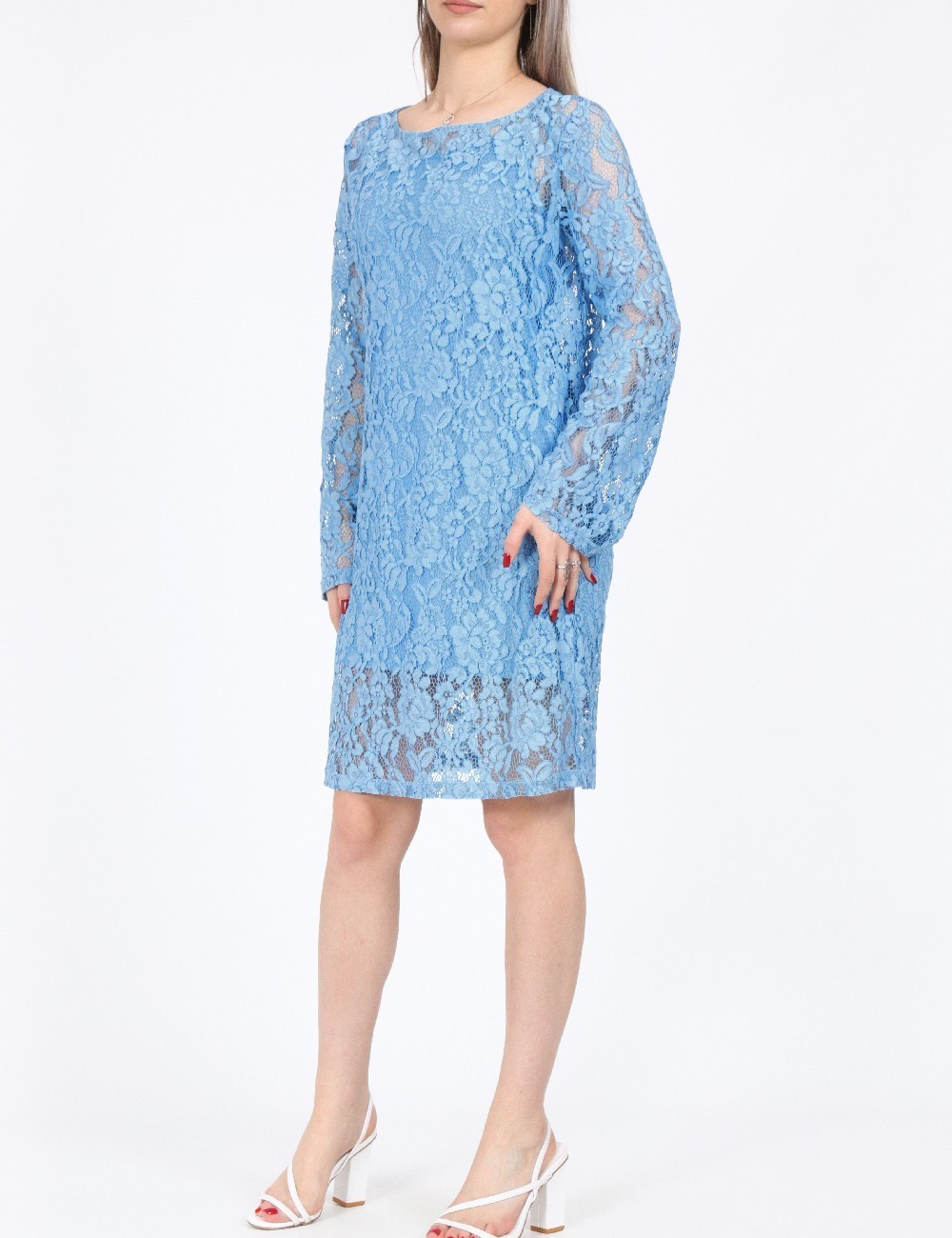 Rochie scurta Vero Moda, albastru - 1 | YEO