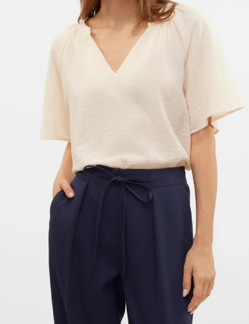 Bluza Vero Moda, crem
