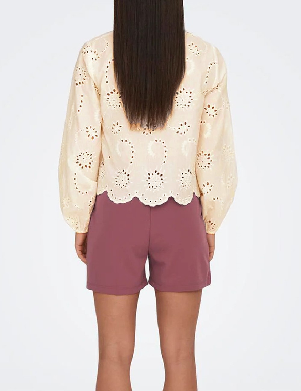 Bluza Jacqueline de Yong, crem - 1 | YEO