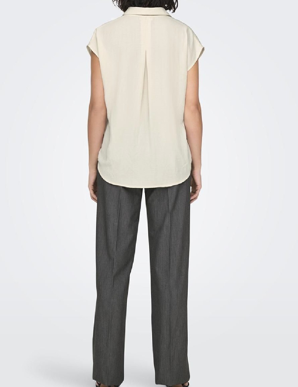 Camasa Jacqueline de Yong, crem - 1 | YEO
