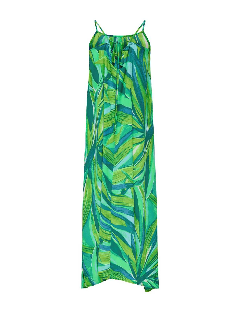 Rochie lunga Only, verde - 1 | YEO