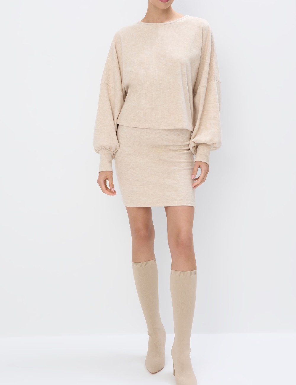 Bluza Mohito, crem - 1 | YEO
