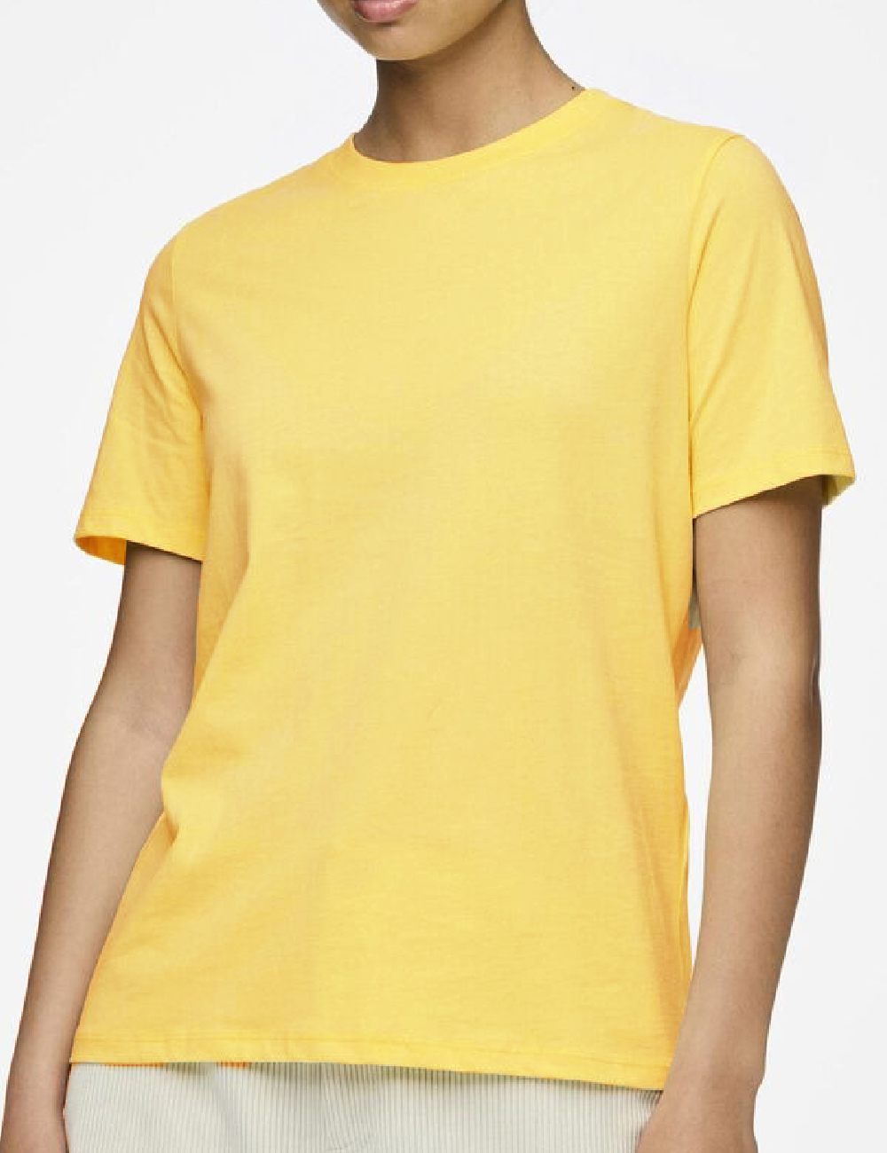 Tricou Pieces, galben