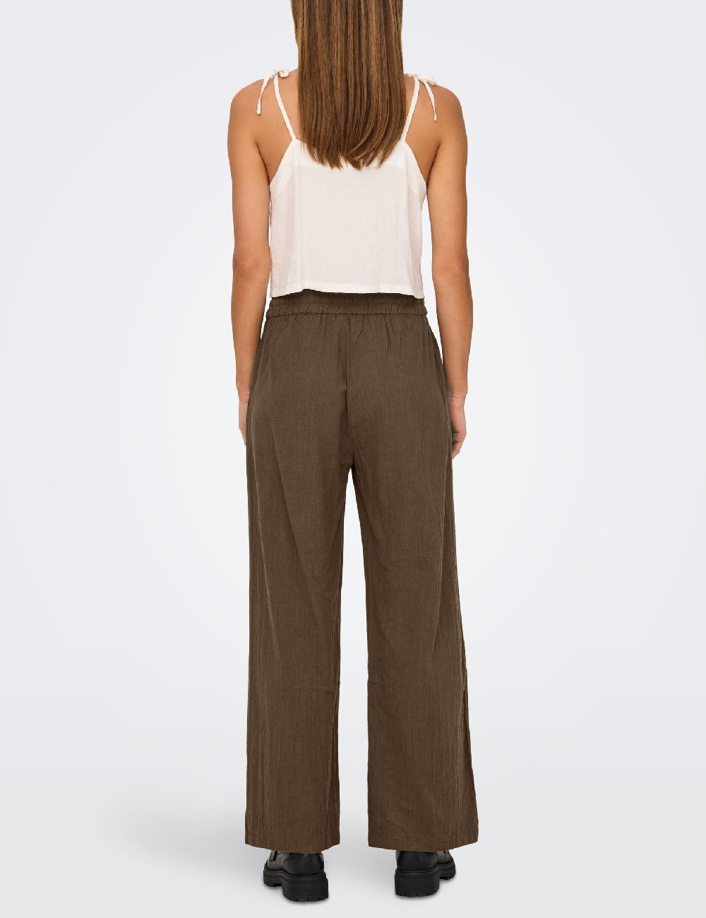 Pantaloni Only, maro - 1 | YEO