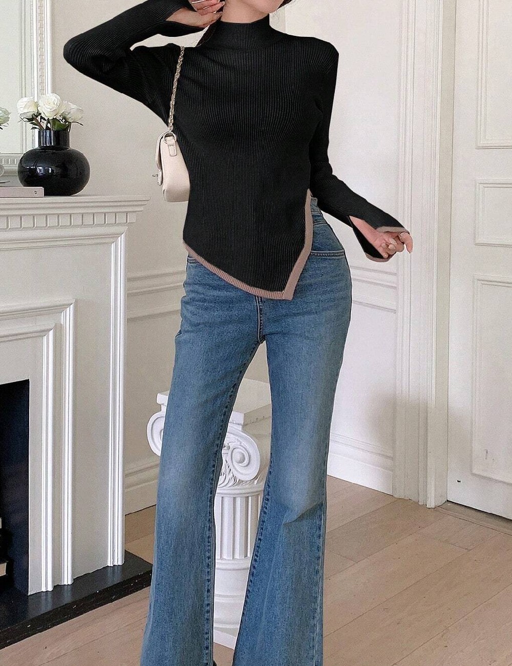 Bluza Dazy, negru - 1 | YEO