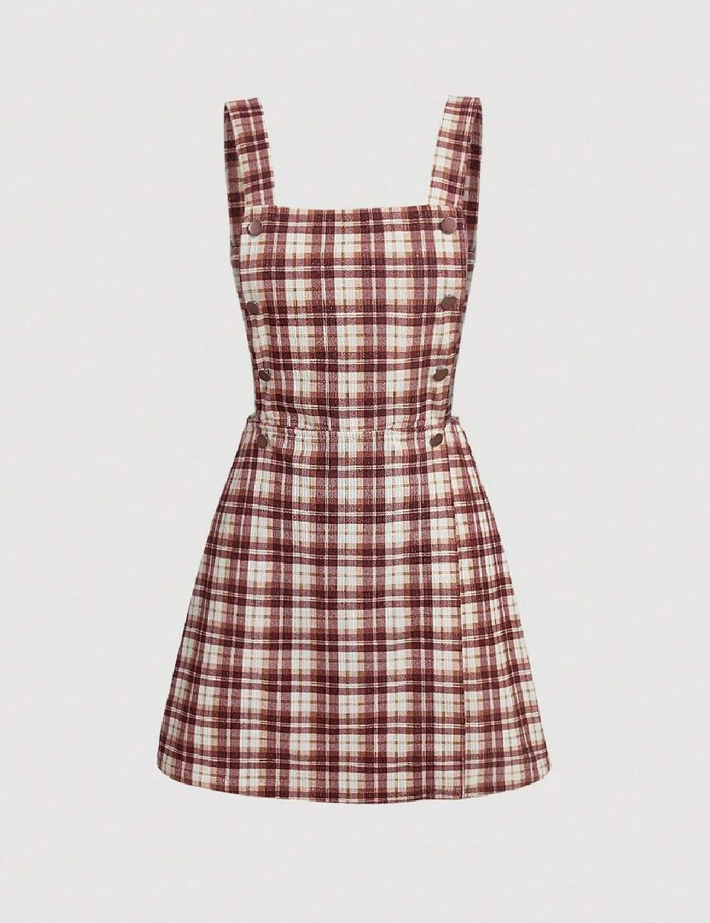 Rochie scurta SHEIN, maro