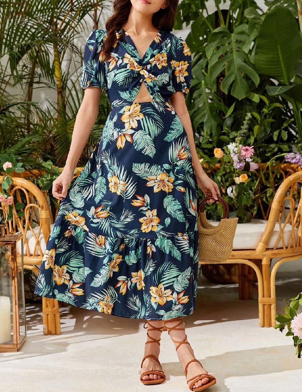 Rochie medie SHEIN, albastru - 1 | YEO