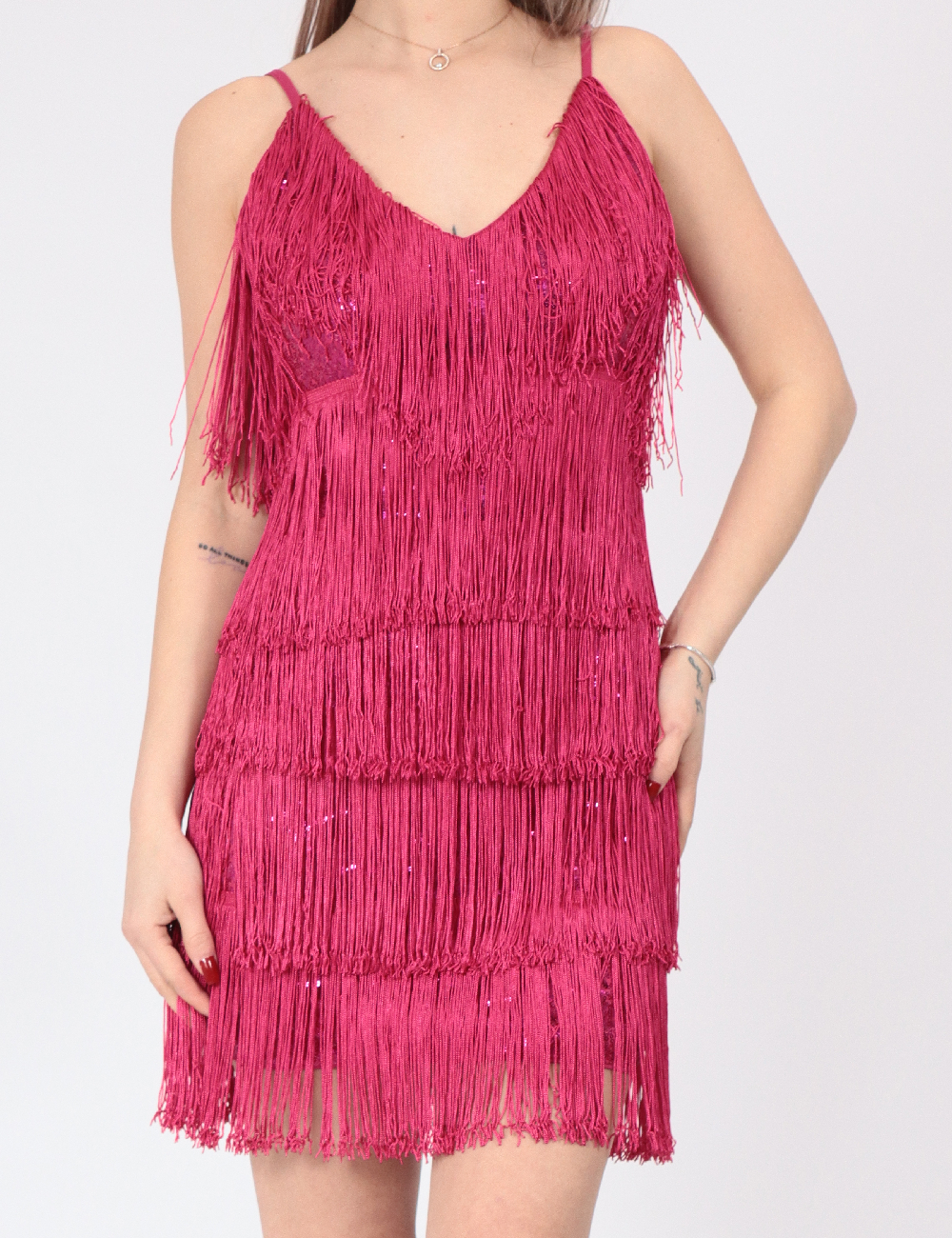 Rochie scurta SHEIN, roz