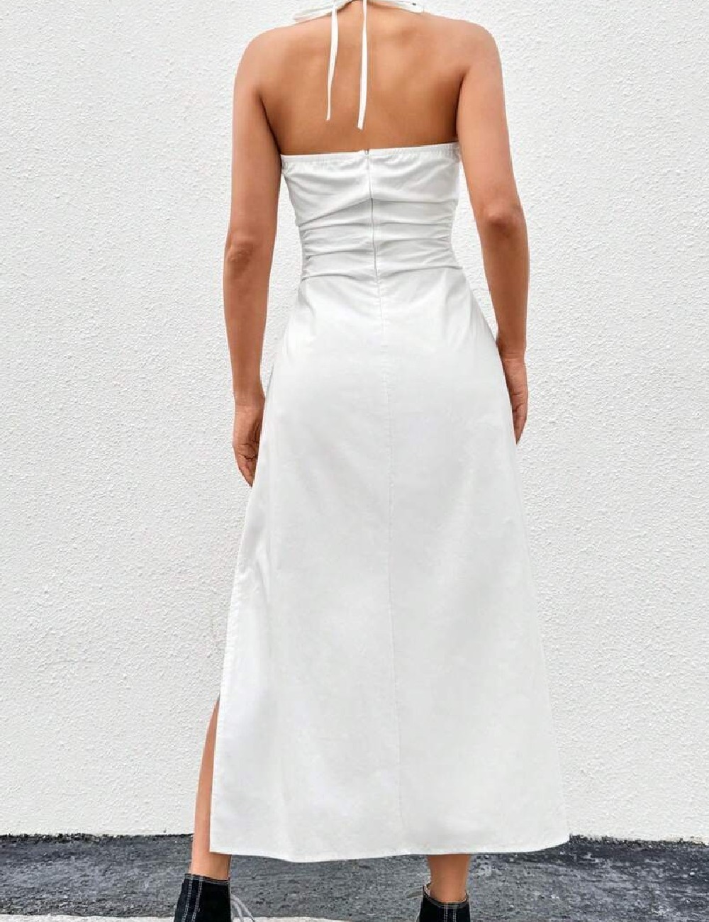 Rochie medie SHEIN, alb - 1 | YEO